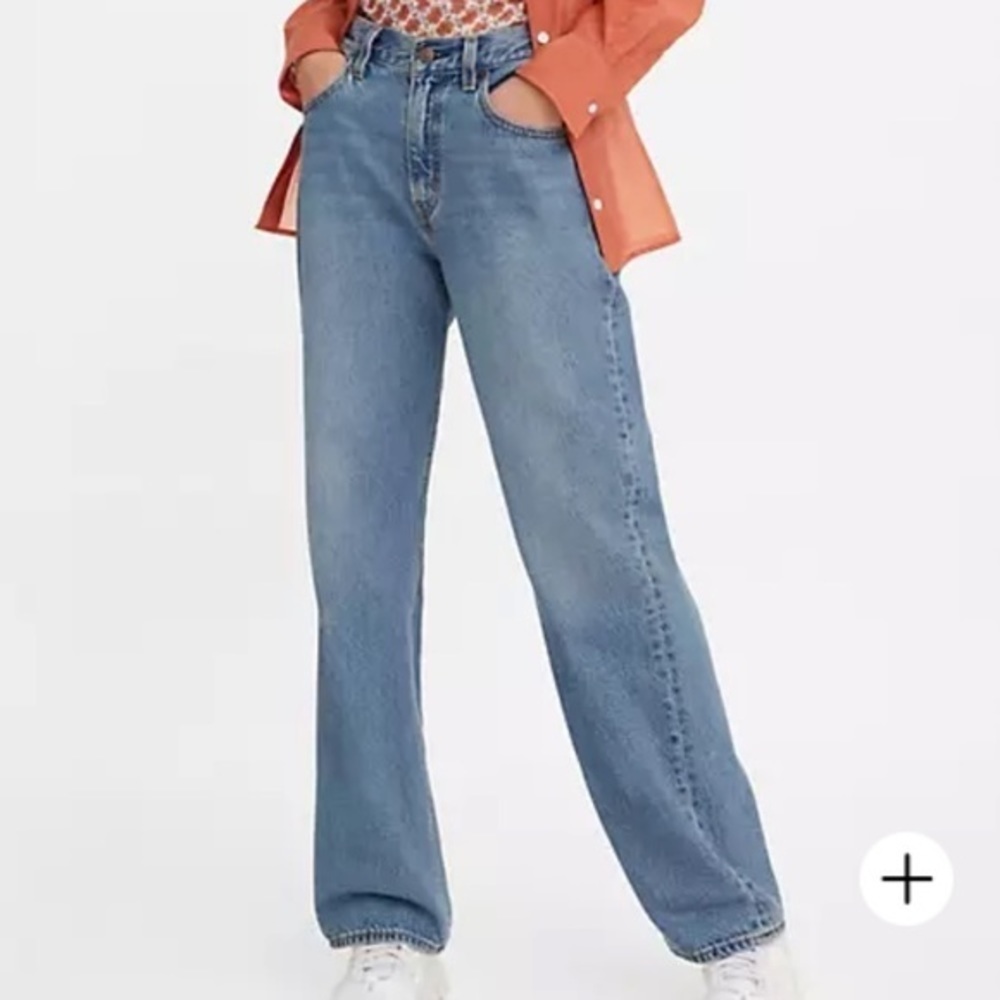 LOOSE STRAIGHT WOMEN'S JEANS​ - Picture 3 of 6